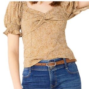 NWT Nine West Twist Top